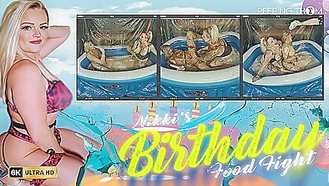 Sultry blonde's pussy is ready to get poured