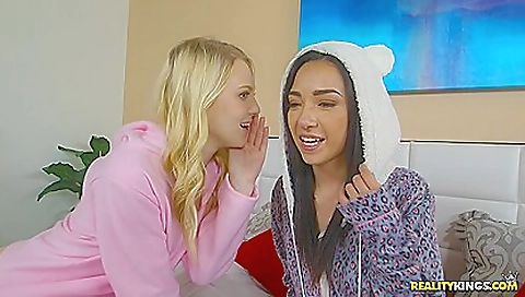 Blonde, and busty blondes on the beach