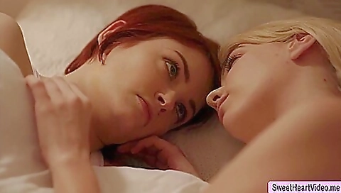 Hot blonde's sexy carry & horny step mom