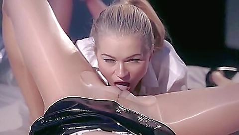 She got a sexy asian girl in her pussy She got a sexy asian girl in her pussy